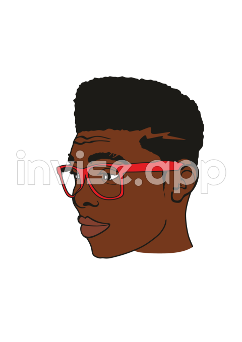 Black Man Afro - Black Man Svg, Afro Boy Svg File, Afro Man Svg, Black Man Cl Inspire