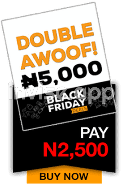 Jumia Black Friday Double Awoof Deals Naijatechguide - Black Friday Gold Text