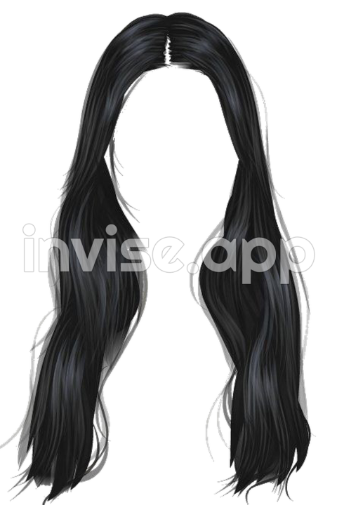 Black Hair Female - Long Black Hair Long Hair