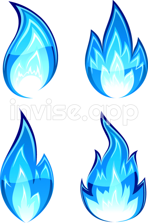 Flame Fire Drawing Clip Art Blue Flame Download 1300 1964 Free Transparent Flame - Fire Sketch