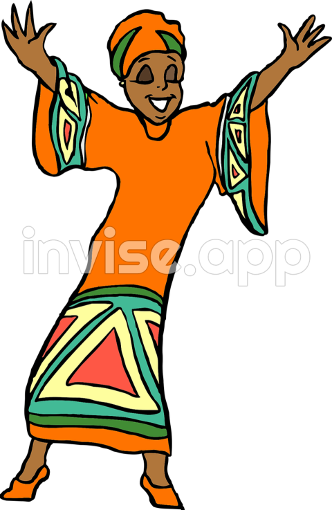 Download African, Woman, Traditional Royalty Free Vector Graphic Pixabay - Afro Clip Art