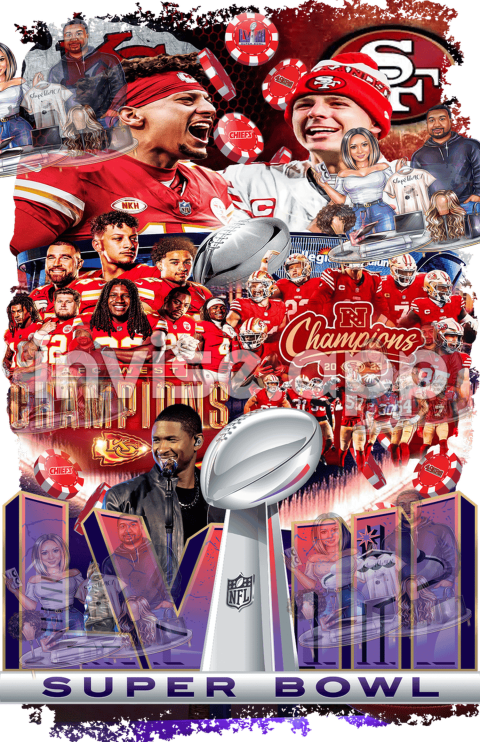 Super Bowl Promo - Digital Download Superbowl 2024 Shopelite407