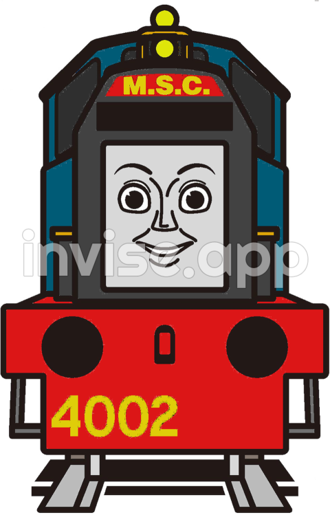 Download Thomas The Tank Engine Clipart Promo Art Thomas Japanese - All At Sea Thomas