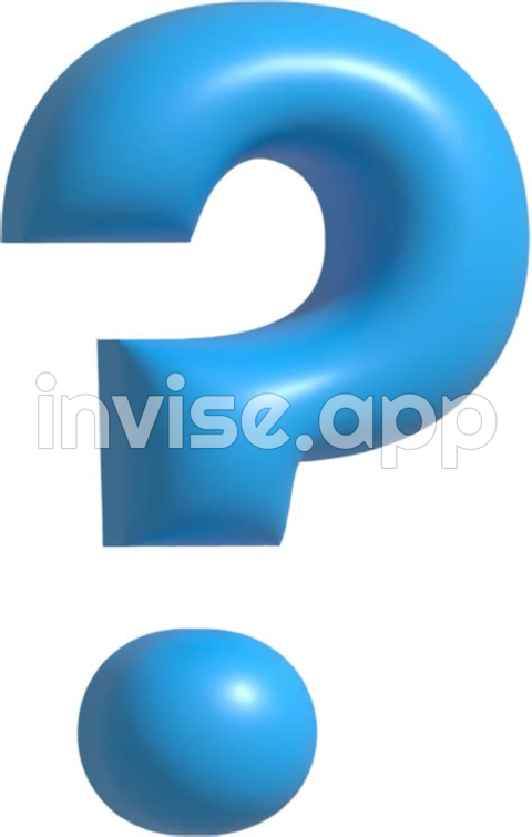 3D Question Mark Clip Art - 3D Question Mark Element 12616876