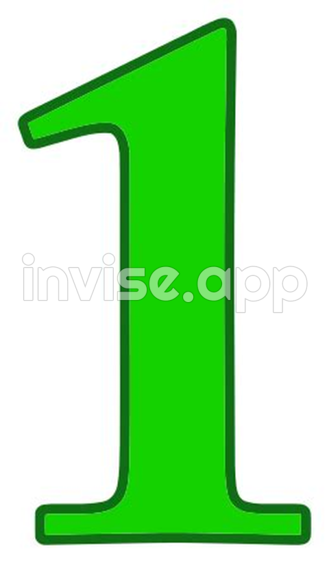 Green Number 1 - Number 1 Green