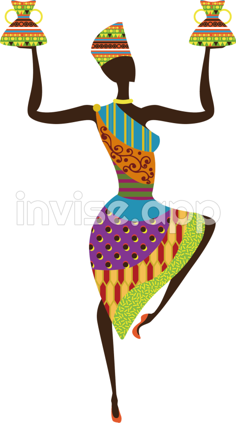 Afro Clip Art - African Art Images Transparent Background Play