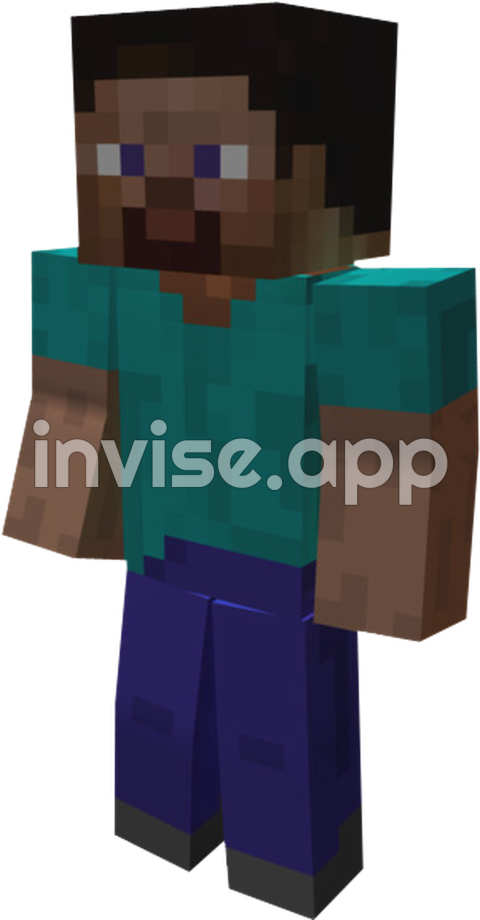 I Am Steve Jack Black - Steve Transparent Transparent Minecraft Steve No Background