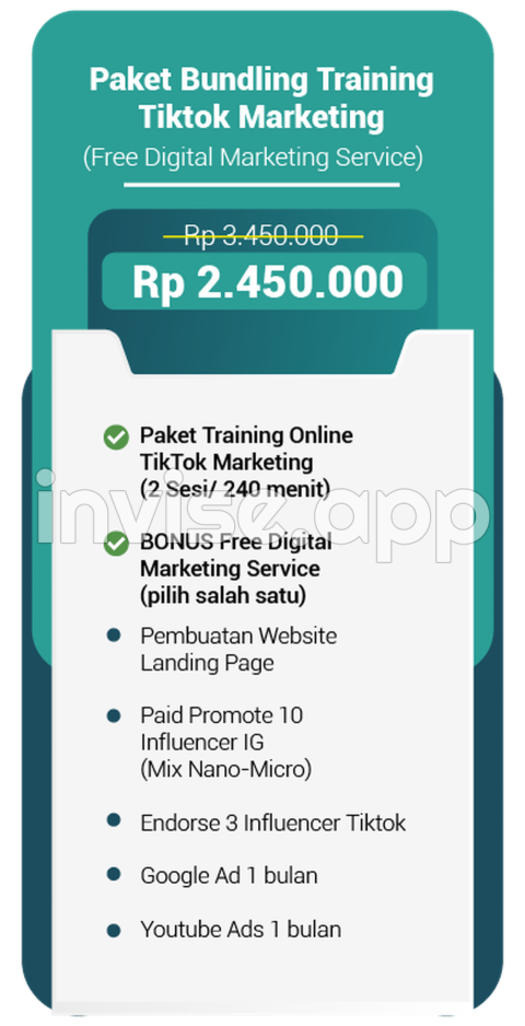 Promo Bulan Ini Andaf Talent - Promo Bulan Puasa