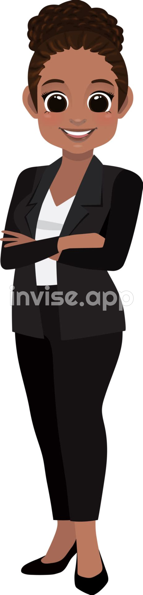 Black Woman Icon - Black Woman Clip Art