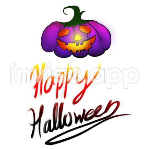 Happy Halloween Purple - This Is Free Purple Pumpkin Happy Halloween Image Wow Happy Halloween, Purple