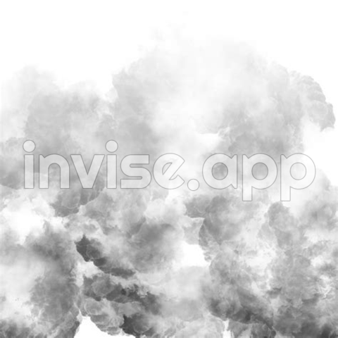 Smoke Background - Black Smoke Rising Up Effect Isolated On Transparent Background For Compositing And Manipulation