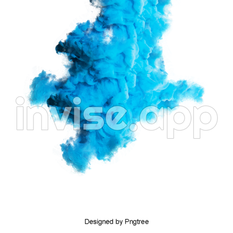 Smoke Vector - Beautiful Blue Smoke Vector, Smoke Vector, Smoke, Blue Transparent Clipart Image And Psd