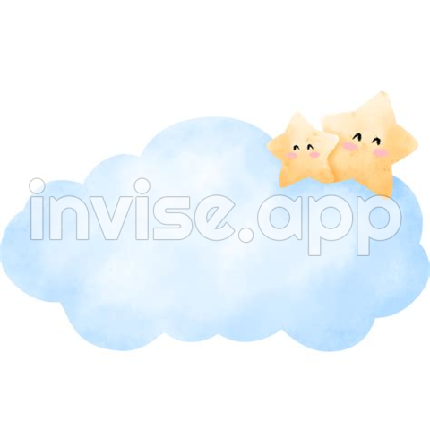 Cute Clouds - Cute Cloud In Watercolor 11907904