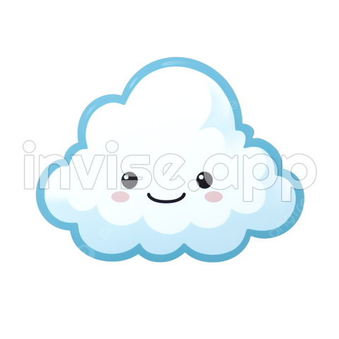 Cloud Cute Clouds Blue Sky, Cloud, Cute, Sky Transparent Image And Clipart For Free Download - Cute Cloud Drawing