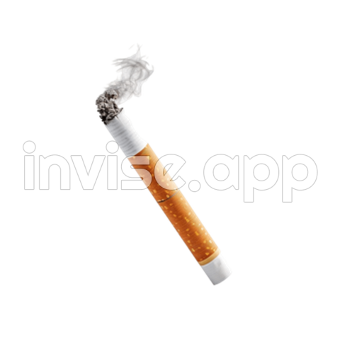 Cigarette Stop Smoking Vector Design Images, No Smoking Cigarette Wrapped Free Element - Smoke-Free Cigarettes