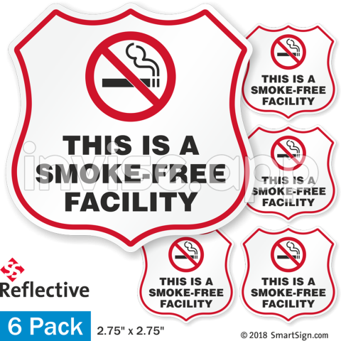 Tobacco Free Zone Signs - Smoke-Free Zone Sign