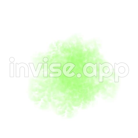 Abstract Green Smoke 34001833 - Black Smoke Drawing