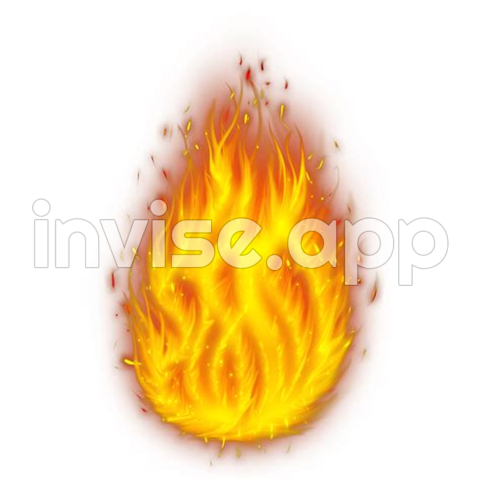 Realistic Burning Fire Flames, Burning Hot Sparks Realistic Fire Flame, Fire Flames Effect - Realistic Fire