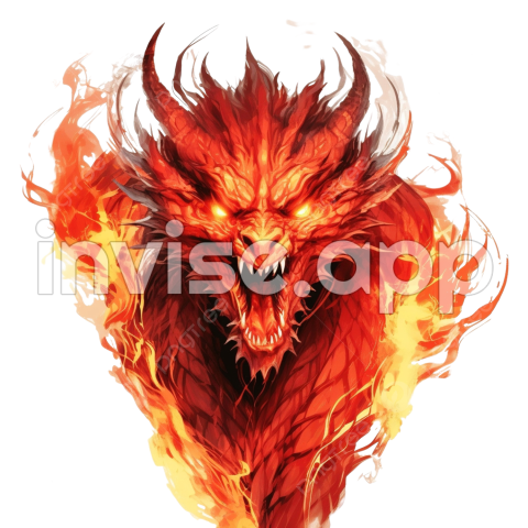 Fire Dragon - Fire Dragon Stock Illustration, Fire, Pit, Dragon Transparent Image And Clipart For Free