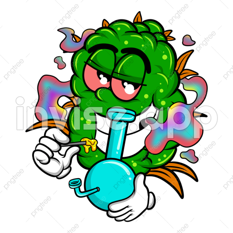 Cartoon Smoking Weed - Smoke Weed Pfp