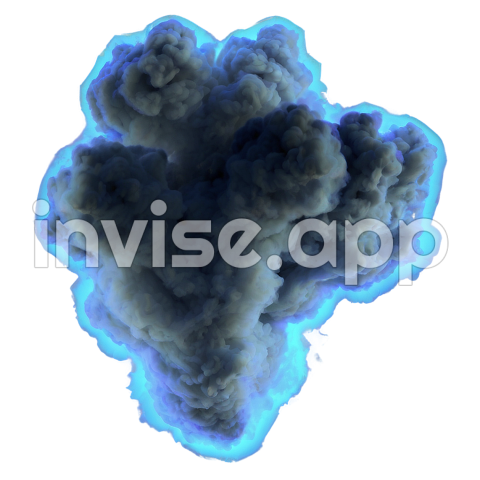 Download Blue Smoke Cloud 05232024 Wallpapers - Blue Smoke Cloud