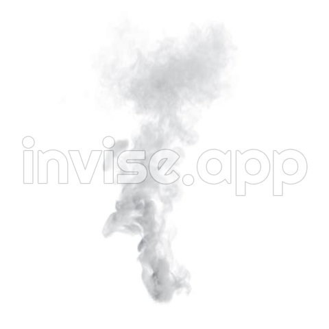 Smoke Overlay - White Natural Steam Smoke On Transparent Background Abstract With Waves