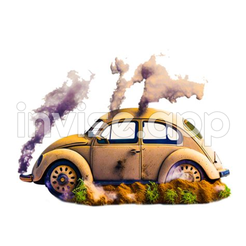 Cartoon Car With Smoke 23477664 - Car Smoke Cartoon