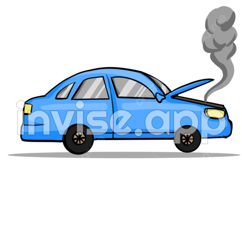 Car Smoke Cartoon - Car Smoke Cartoon