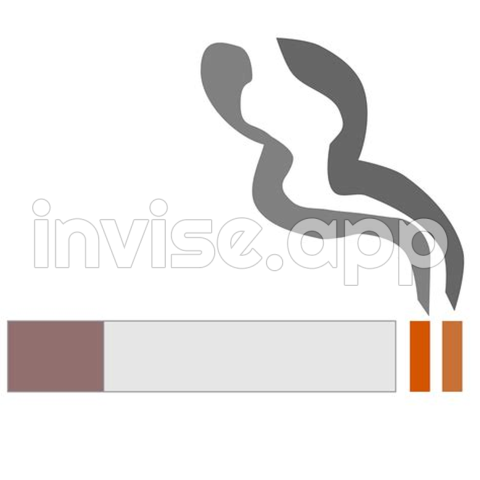 Cigarette Animation - Smoke Cigarette Illustration 24823110