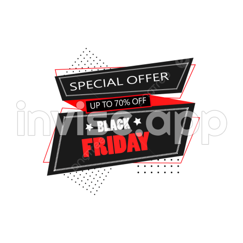 Black Friday Banner Design, Black Friday, Friday Clipart, Red And - Black Friday Story Banner