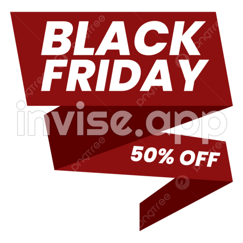 Black Friday Red Banner Design, Black Friday, Banner, Discount And - Black Friday Poster Background