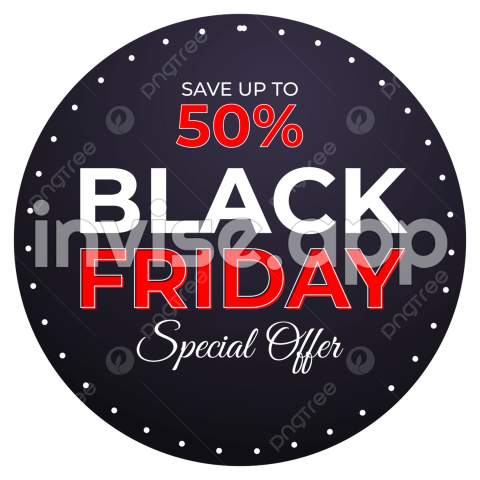 Modern Black Friday Sale Label Banner Design, Black Friday, Black - Black Friday Banner Design