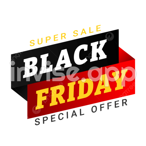 Black Friday Banner Design - Black Friday Special Offer Flash Sale Banner Design Vector Illustration