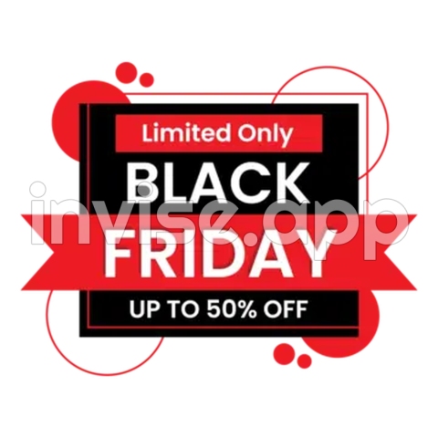 Black Friday Banner Vector Design Template, Black, Friday, Sale And - Black Friday Banner Design