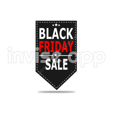 Modern Black Friday Banner Vector, Black Friday, Modern Black Friday - Sale Banner Clip Art Black Friday