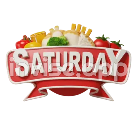 Saturday Banner - Text Saturday On Banner Transparent Images Free Download Vector