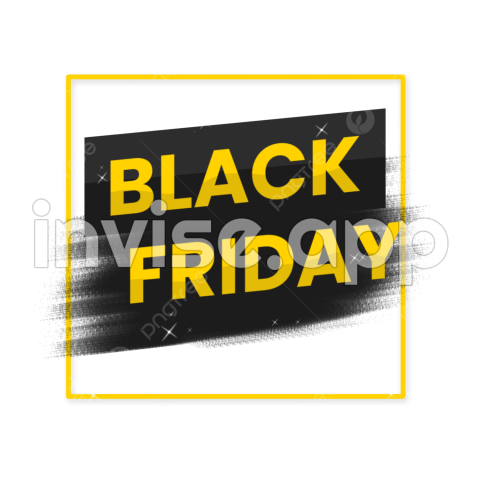 Black Friday Ad Template - Black Friday Advertising, Black Friday Banner, Black Friday Ads, Black