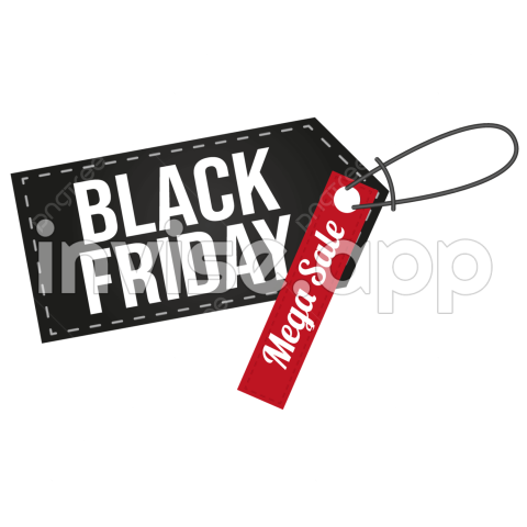 Black Friday Sale Tag, Black Friday, Sale, Tags And Vector With - Friday In Black Clip Art