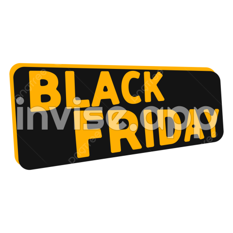 Sales Banner Promotion Vector Hd Images, Black Friday Icon Banner - Promoção Black Friday