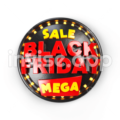 Retail Shop Hd Transparent, Black Friday Illustration For Retail - Cartaz Promoção