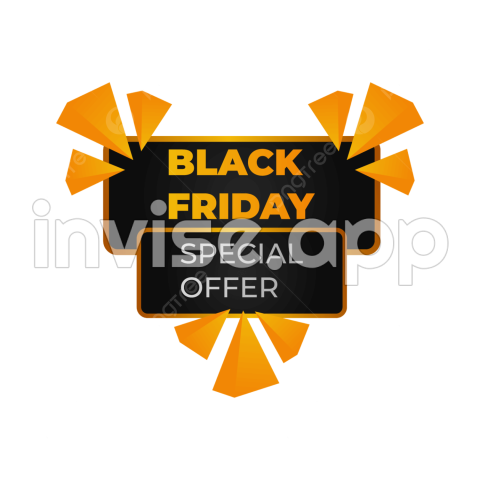 Brazil Black Friday - 3D Black Friday Modern, 3D, Black, Friday And Vector With