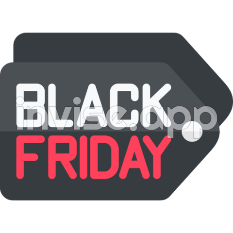 Icon Black Friday - Black Friday Generic Flat Icon