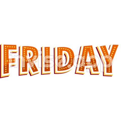 Friday - Friday Stickers Transparent Image With Transparent Background