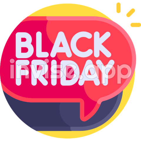 Black Friday Icon - Black Friday Free Commerce Icons