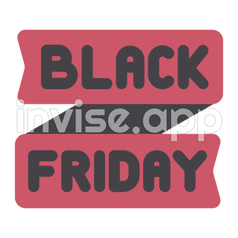 Black Friday Icon - Black Friday Generic Flat Icon