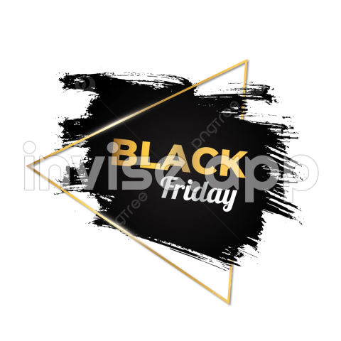 Faixa Black Friday - Black Friday Gold Abstract Banner Vector, Black Friday, Black Friday