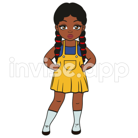 Black Girl Svg Little Black Girl Svg Cut File Download Jpg, - Cool Black Girl Hairstyles