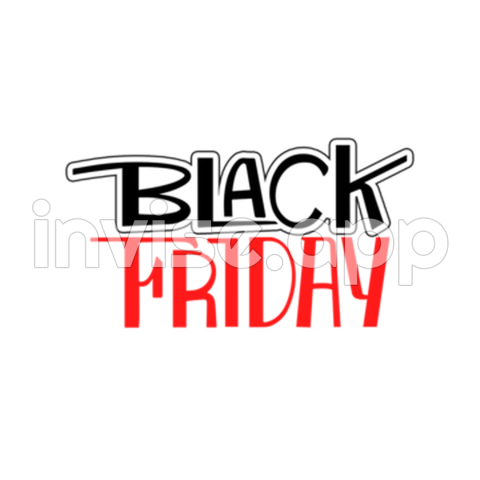 Black Friday Ad - Hand Drawn Black Friday Mnemonic Design, Black Friday Post, Black