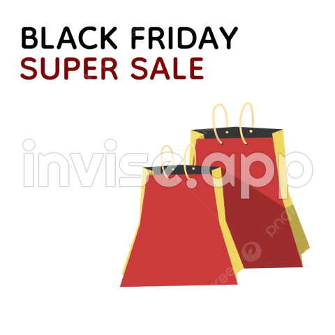 Black Shopping Bag Picture, Black Friday Shopping Bag, Bag - Black Friday Shopping