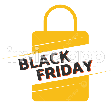 Black Friday Shopping - Black Friday Shopping Bag Icon, Black Friday, Shopingbag, Promotion